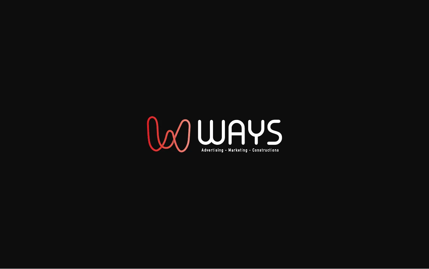 الهوية البديلة لـ Ways: الشعار الجديد على الأسود